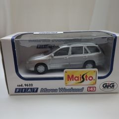 Maisto Fiat Marea Weekend - 1/43 Scale Diecast Model - Silver