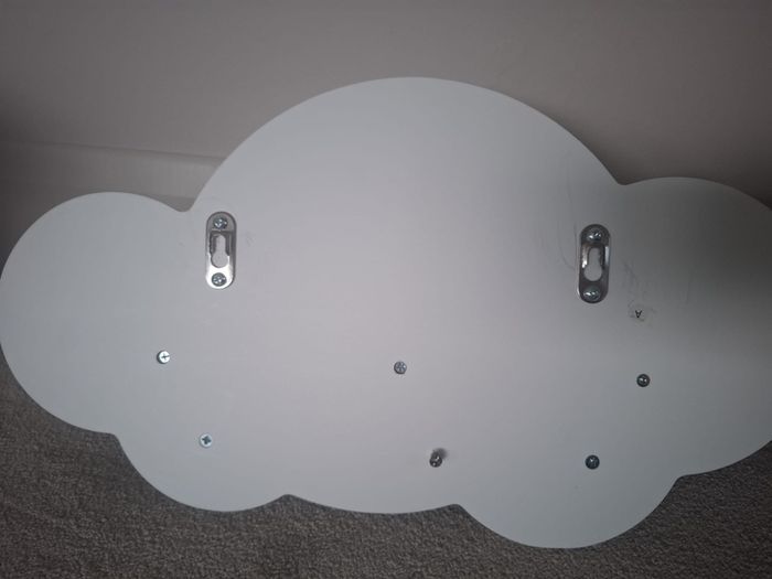 2 x Cloud shelves