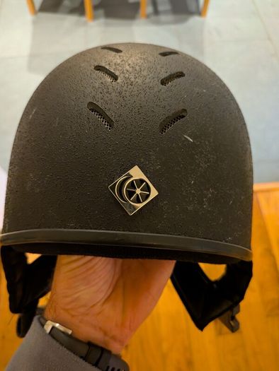 horse riding helmet