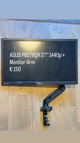Asus Pb278qr 27' 1440p Monitor