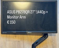 Asus Pb278qr 27' 1440p Monitor