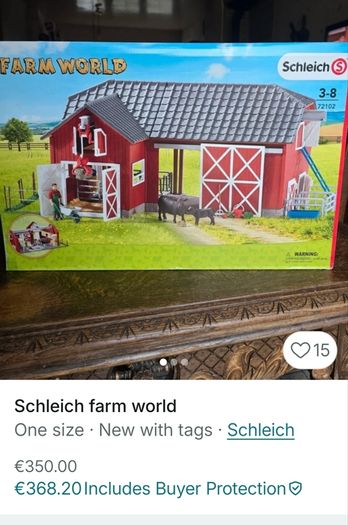 Schleich ultra rare, retired American Red Barn 100%