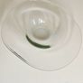 Mid-century modern art glass bowl / centrepiece dish Image 2
