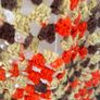 Vintage woollen shawl, Autumnal colours Image 4