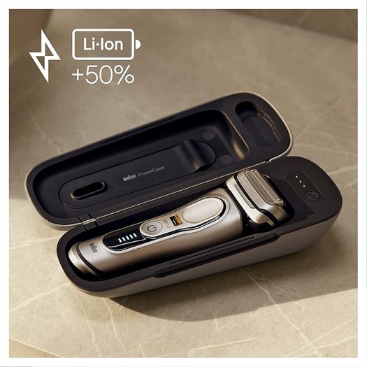 Braun PowerCase, Electric Shaver Charging Case, Compatible with Braun Series 9 & 8 Electric Shavers brand new