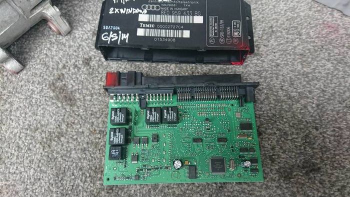 Audi a4 b6 b7 1.9tdi 2.0tdi comfort control module. CCM comfort convenience, saloon estate 6 speed AVF BLB BRE BRD 130 - 170 bhp parts breaking