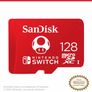 microSDXC UHS-I card for Nintendo 128GB - Nintendo licensed Product, Red (FREE POSTAGE) Image 2