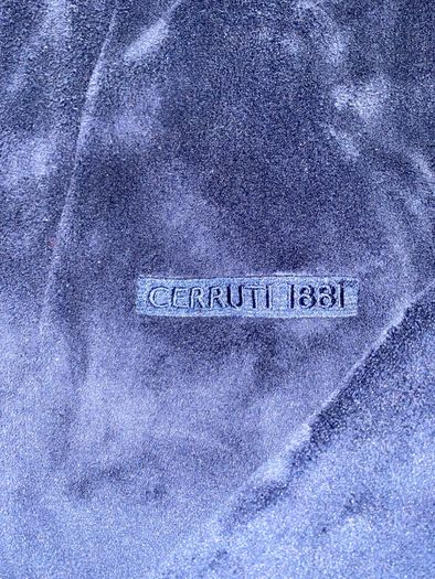 CERRUTI 1881 BathRobe Mens Size XL New Navy Blue