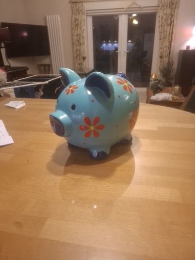Large Ceramic Piggy Bank
