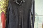 Vero Moda Black 100% Cotton Long Shirt EU 12