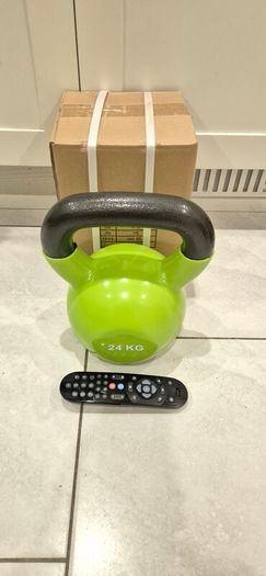 brand new 24kilo cast iron kettlebell