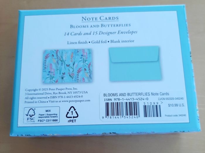 Botanical note cards BN