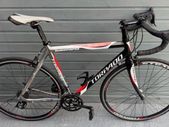 Lightweight Italian road road bike