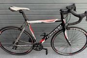 Lightweight Italian road road bike