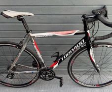Lightweight Italian road road bike