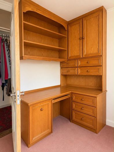 Desk Unit and storage furniture  Priced to Clear
