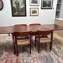 Mid Century table & chairs Image 4