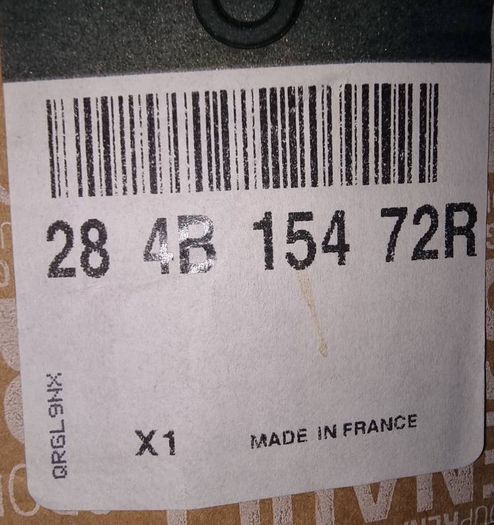 Renault Zoe 2019 Module confort 284B15472R