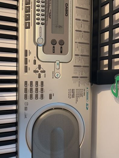 Casio WK-3300 Keyboard with adjustable stand.