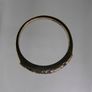 9ct Gold Amethyst & Diamond Half Eternity Ring Size N, 2g, Fully Hallmarked Image 6