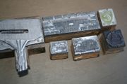 Vintage Printer Block Stamps