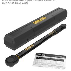 Lexicon Torque Wrench 1/2 inch drive click
