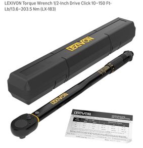 Lexicon Torque Wrench 1/2 inch drive click