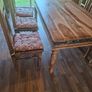 Mexican Pine solid wood Table and 6 Chairs Image 2