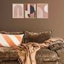 HKLIVING Retro Sofa 2-Seats Velvet Corduroy Aged Gold Image 5