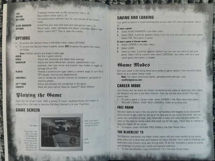 Need for Speed: Most Wanted (PC DVD-ROM) Classic 2005 Edition (Complete CIB)
