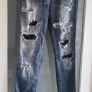 HOLLISTER ripped high waisted jeans Sz W26  (Fit 8-10UK) - Rrp 49.95 Image 2
