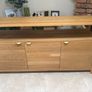 Solid oak sideboard Image 2