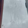Dr Edmund Rice founder of the Christian brothers etched mirror,came from a old school,hard to come by ,heavy,lovely display,a piece of irish history,,hard to come by, buyer collects,sold as seen ,sorry pics not more clearer,I gave wood a light polish. Image 6