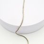 925 Vintage Sterling Silver Flat Snake Bracelet Image 6
