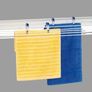 Leifheit Telegant 81 Retractable Clothes Airer with Towel Rail (1 Set) Image 9