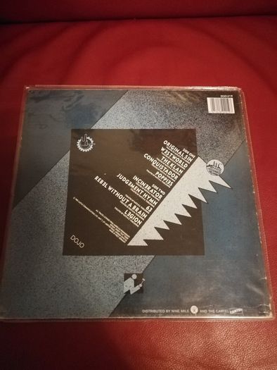 Theatre Of Hate Original Sin Live Record Vinyl Lp 1985