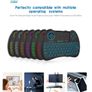 Mini Keyboard Touch Wireless Keyboard Touch Pad Smart TV Remote Control Ergonomic Keyboard USB Interface Silent Wireless Mouse and Keyboard Set (Color : Black) Image 3