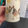 Burleigh milk / cream jug "Rosie's hens" Image 2