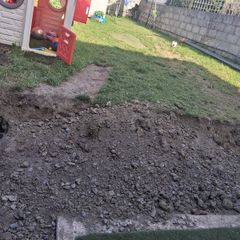 Rubble and soil