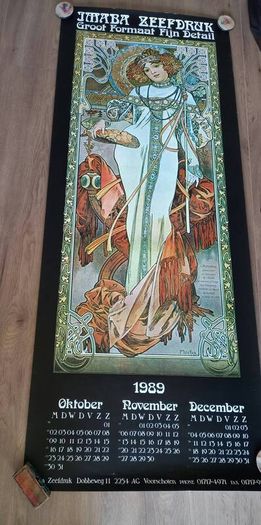 Alphonse Mucha Silkscreen Prints Art Nouveau