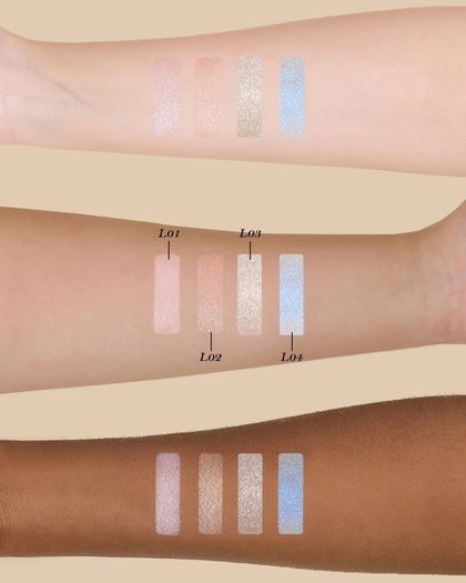 Flower Knows Little Angel Collection Embossed Highlighter in L03 Chanting Anthem