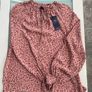 M&S   Pink floral blouse BNWT Image 3