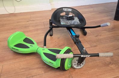 hoverboard and gokart attachment