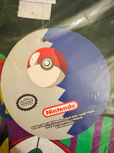 From 1999 Official License Pokemon t-shirts 9 pieces