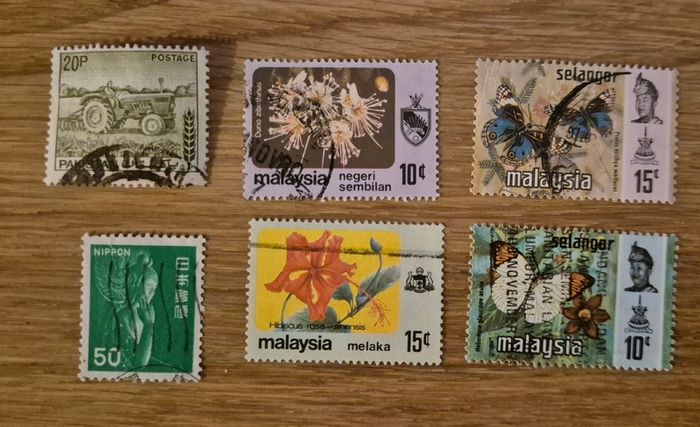 350 Postage Stamps