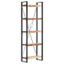 5-Tier Bookcase 60x30x180 cm Solid Reclaimed Wood Image 9