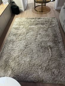 Beige living room carpet