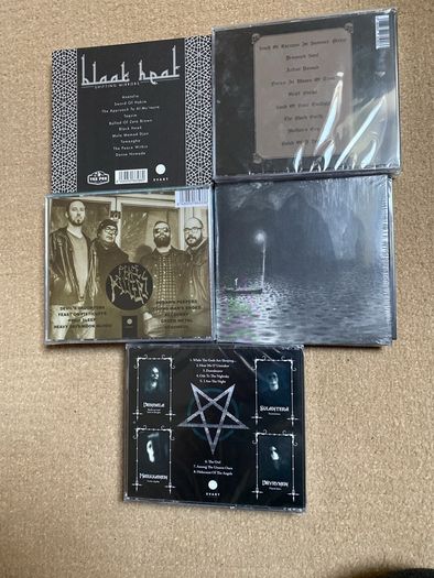 10 new and sealed Metal cd