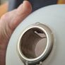 5 White Globe Lights SHADES. . In Very Good Condition. Image 6