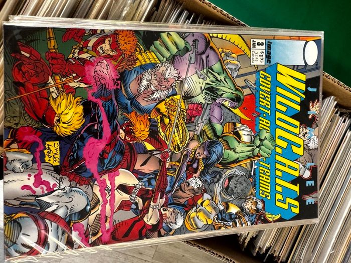 Image & Top Cow Long Comic Box w 320 comics for Sale